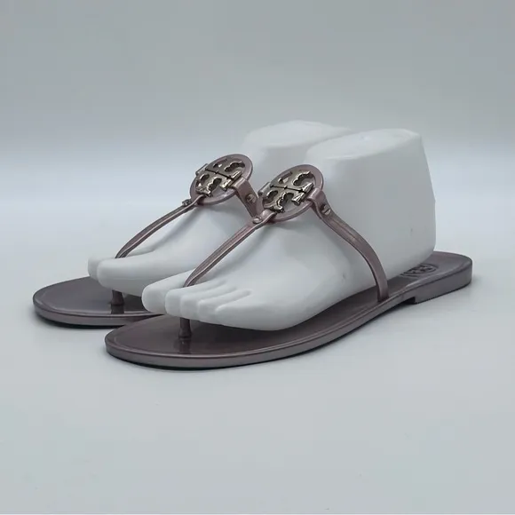 Tory Burch Mini Miller Jelly Thong Sandals. Size 10