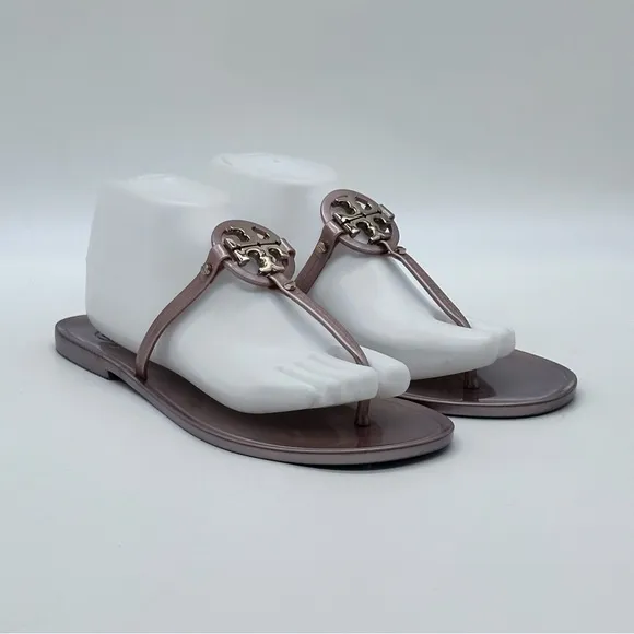 Tory Burch Mini Miller Jelly Thong Sandals. Size 10