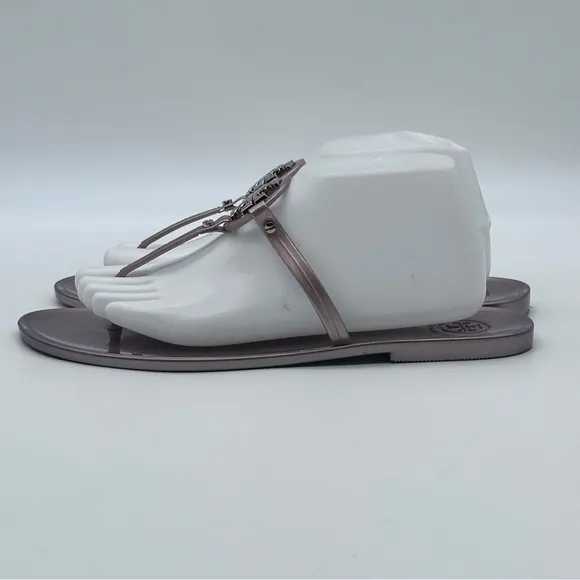 Tory Burch Mini Miller Jelly Thong Sandals. Size 10