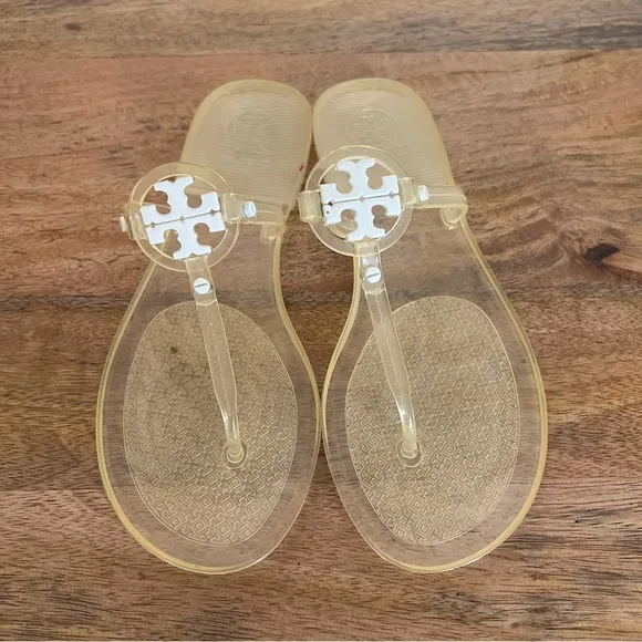 Tory Burch Mini Miller Jelly Thong Sandals Size 7