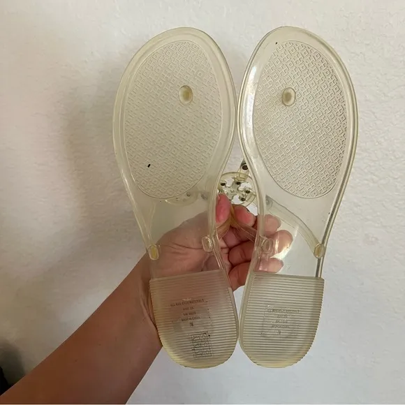 Tory Burch Mini Miller Jelly Thong Sandals Size 7