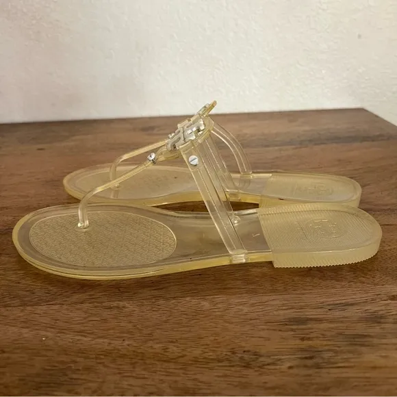 Tory Burch Mini Miller Jelly Thong Sandals Size 7
