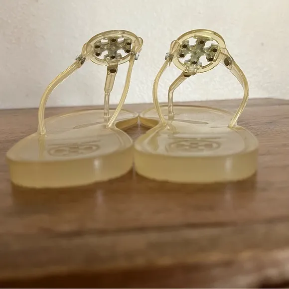 Tory Burch Mini Miller Jelly Thong Sandals Size 7