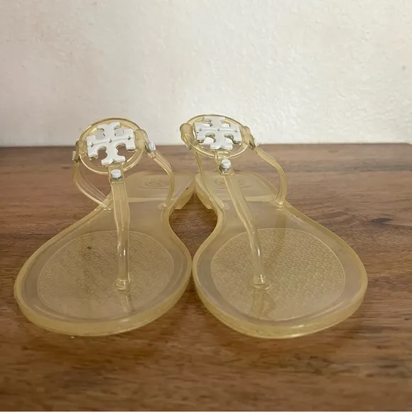 Tory Burch Mini Miller Jelly Thong Sandals Size 7