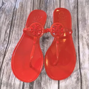 Tory Burch Orange Thong Sandal size 7
