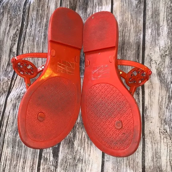 Tory Burch Orange Thong Sandal size 7