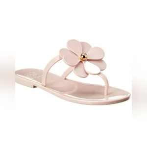 Tory Burch Pink Floral Sandals
