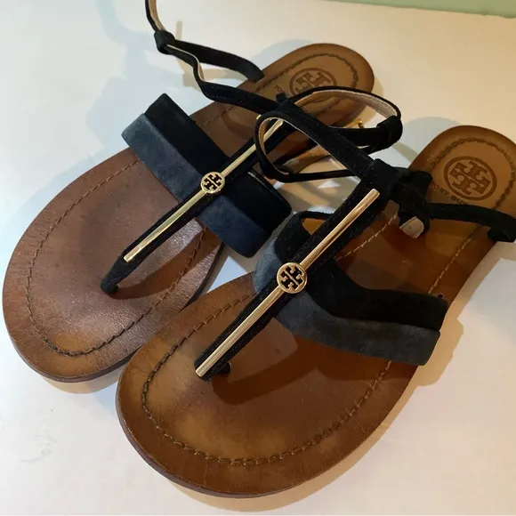 Tory Burch T Logo Thong Sandals