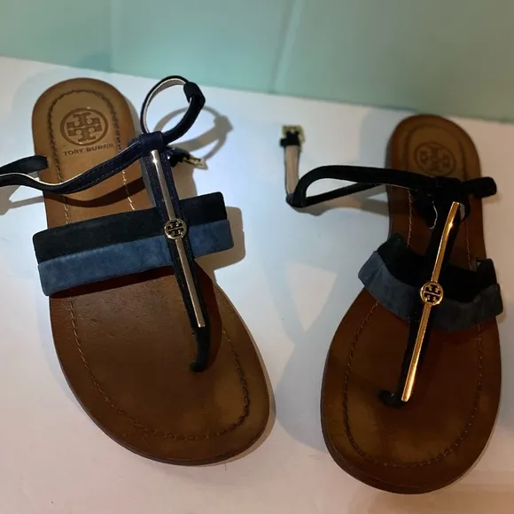 Tory Burch T Logo Thong Sandals