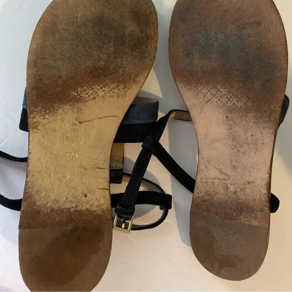 Tory Burch T Logo Thong Sandals