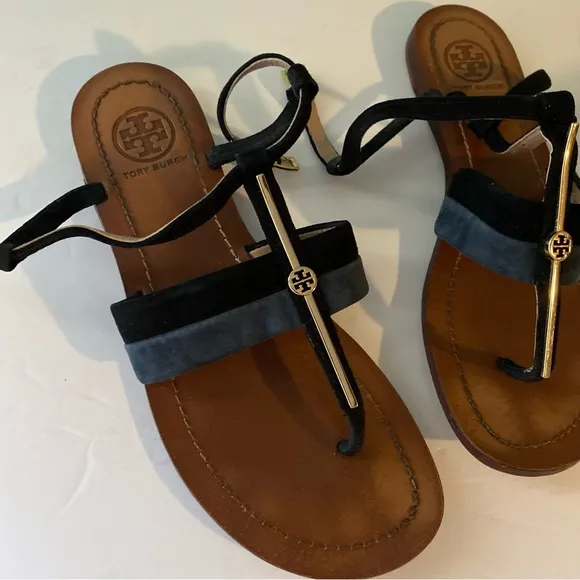 Tory Burch T Logo Thong Sandals