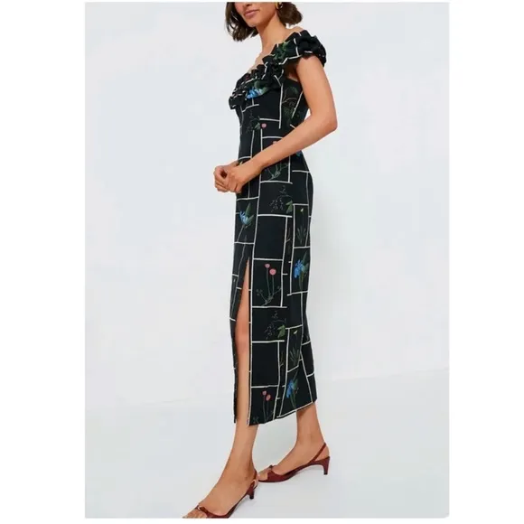 TUCKERNUCK Black Fresher Buds Suze Dress