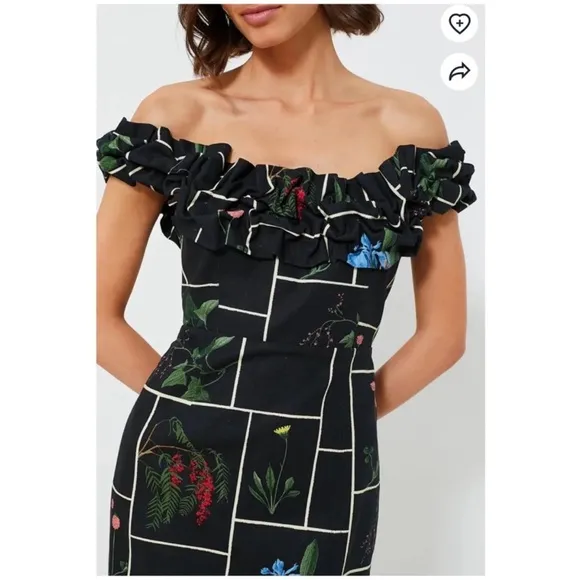 TUCKERNUCK Black Fresher Buds Suze Dress