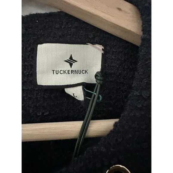 Tuckernuck Navy Tie Tweed Kelly Dress NWT Large L
