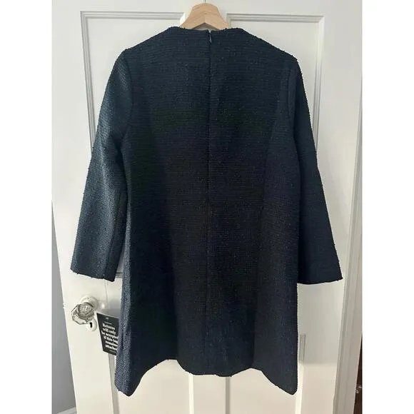 Tuckernuck Navy Tie Tweed Kelly Dress NWT Large L
