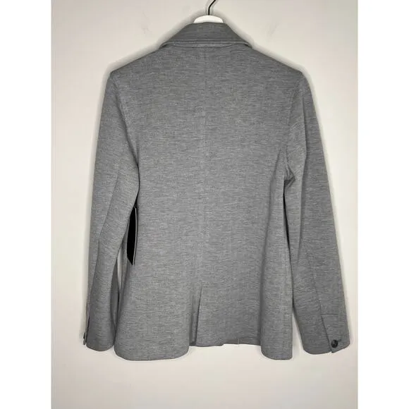 Tuckernuck NWT Gray Herringbone Jeanne Travel Blazer Women's Size M