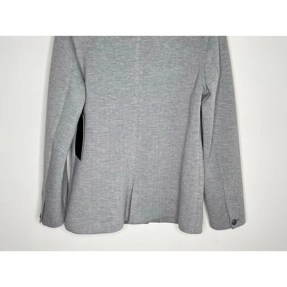 Tuckernuck NWT Gray Herringbone Jeanne Travel Blazer Women's Size M