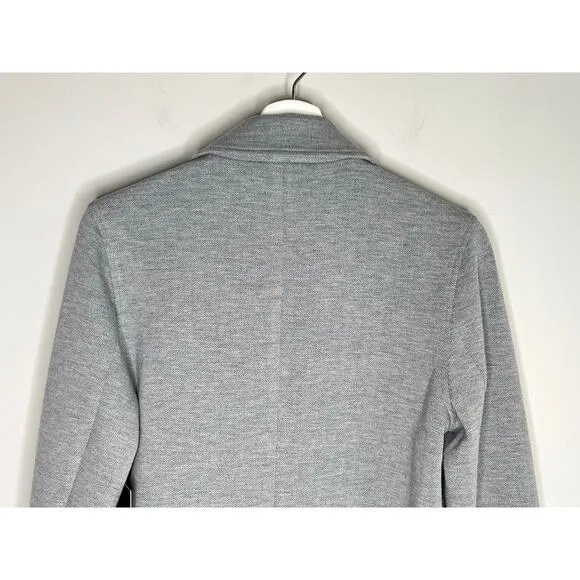 Tuckernuck NWT Gray Herringbone Jeanne Travel Blazer Women's Size M