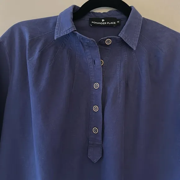 Tuckernuck Pomander Place Polly Dress BlueSize XS Preppy Classic Resortwear