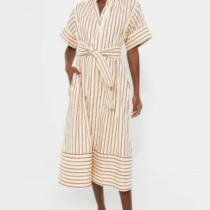 Tuckernuck Scarlet Stripe Prescott Dress