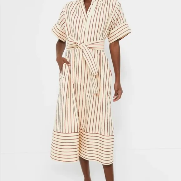 Tuckernuck Scarlet Stripe Prescott Dress
