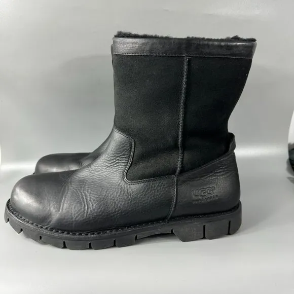UGG 5485 Boots leather Sheepskin Suede, Men's Size 17