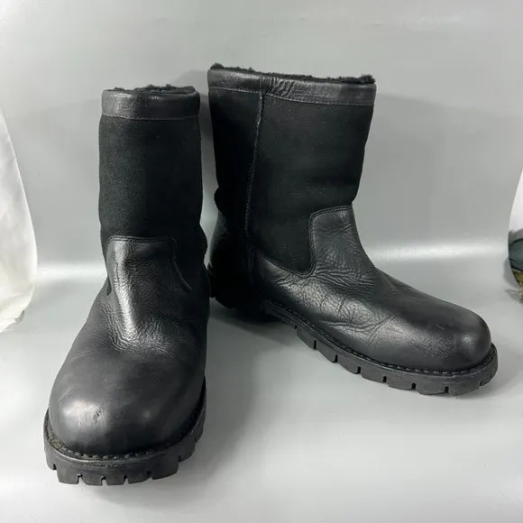 UGG 5485 Boots leather Sheepskin Suede, Men's Size 17