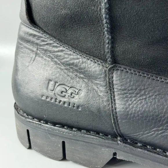 UGG 5485 Boots leather Sheepskin Suede, Men's Size 17