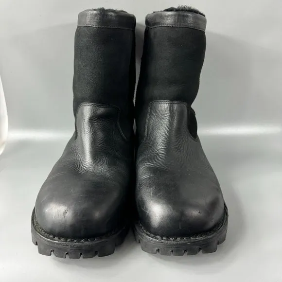 UGG 5485 Boots leather Sheepskin Suede, Men's Size 17