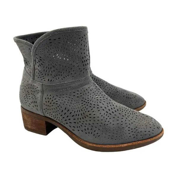 UGG Darling Seaweed Perforated Suede Boot
