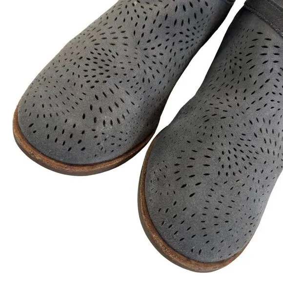 UGG Darling Seaweed Perforated Suede Boot