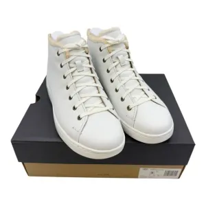UGG Pismo High Top Cozy Ankle Sneaker White Lace Up 1110816 Mens Size 8 US New