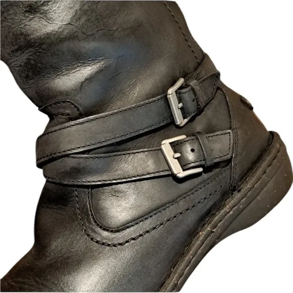 UGG Rosen Sheepskin Lined Tall Boots Size 10