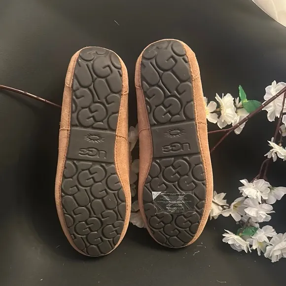 UGG Tan Slip-On Loafers, Brand New Never Worn, So Comfortable. Happy Dad :)