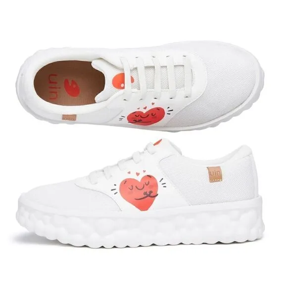 UIN Women's Sneakers Walking Casual Travel Shoes (Las Ramblas 2 - Hug Me)