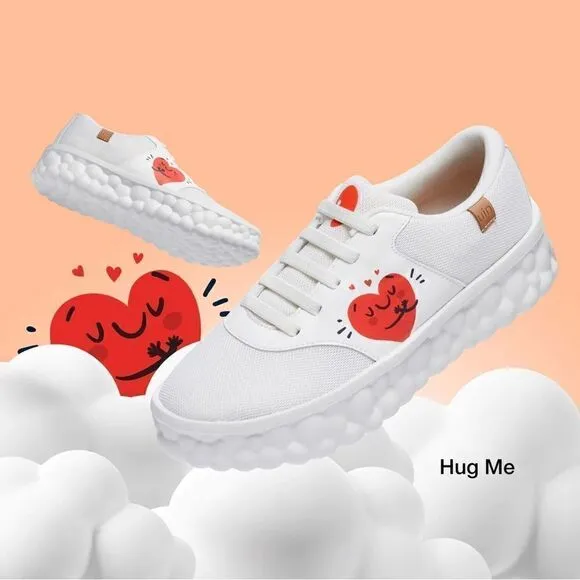 UIN Women's Sneakers Walking Casual Travel Shoes (Las Ramblas 2 - Hug Me)