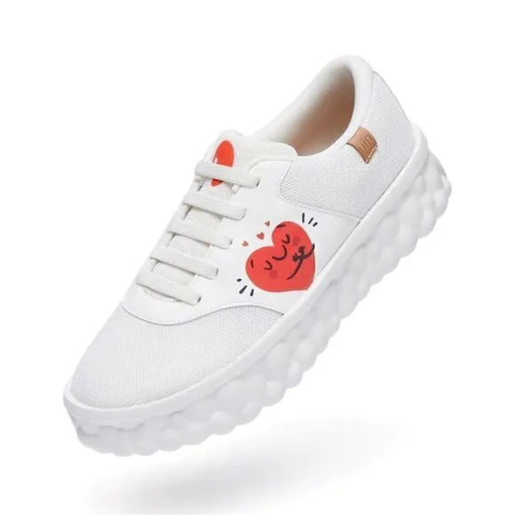 UIN Women's Sneakers Walking Casual Travel Shoes (Las Ramblas 2 - Hug Me)