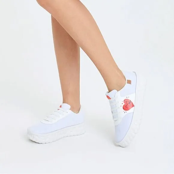 UIN Women's Sneakers Walking Casual Travel Shoes (Las Ramblas 2 - Hug Me)