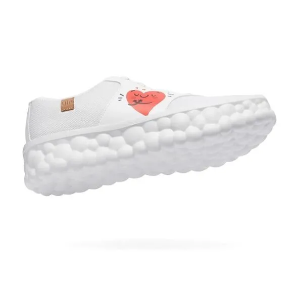 UIN Women's Sneakers Walking Casual Travel Shoes (Las Ramblas 2 - Hug Me)