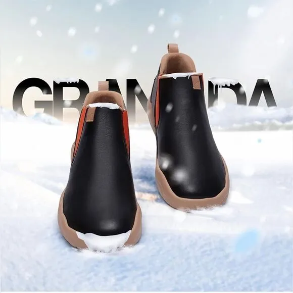 UIN Men's High Top Ankle Casual Comfort Boots (DIMGRAY GRANADA)New No Box