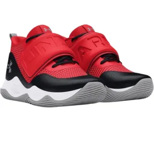 Under Armour Kids' Red and Black Sneakers