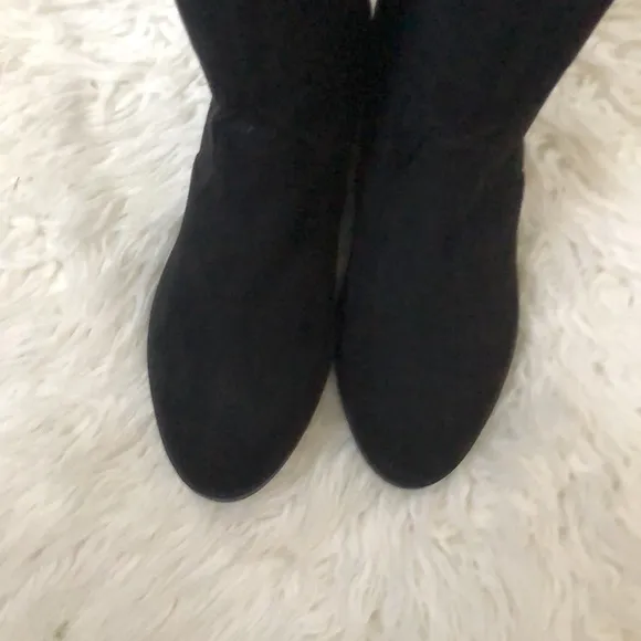 UNISA Over the knee pull up boots WIDE Calf