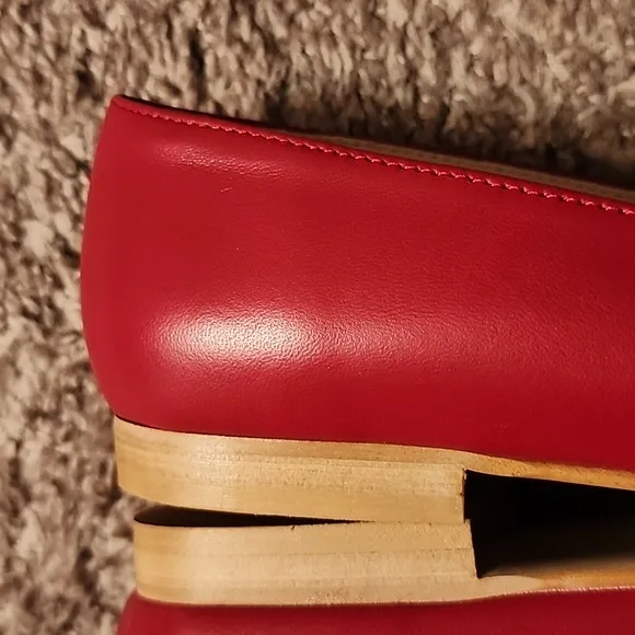 Valentino Malva Ballet Flats Shoe in Red