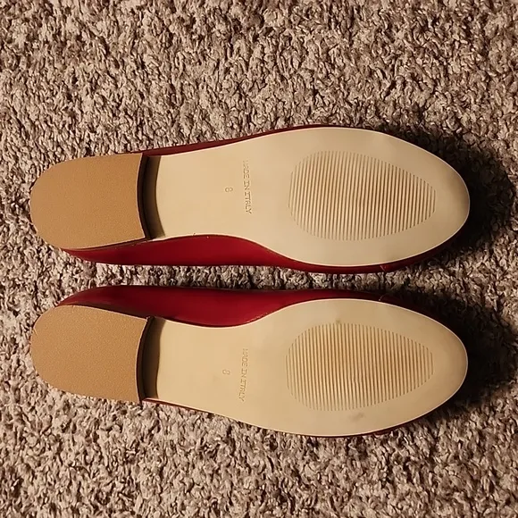 Valentino Malva Ballet Flats Shoe in Red