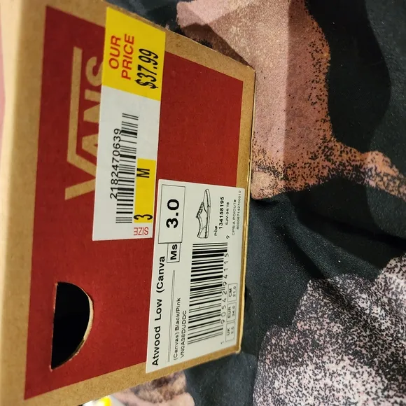 Vans Kids Black Sneakers