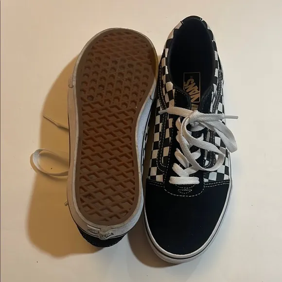 Vans Kids Sneakers Black and White Checkered