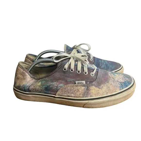 Vans X MoMA Authentic Claude Monet Water Lilies‎ Sneakers Men's Size 13.0