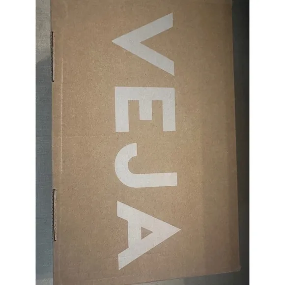 Veja Campo Sneakers Leather Gum Sole Casual Shoes Women's Size 40