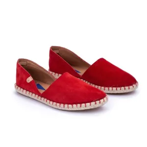Verbenas Espadrilles Carmen Serraje Fuego size 10 in Red