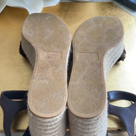 Veronica Beard Reema Wedge Espadrilles in Espresso | Worn Once!